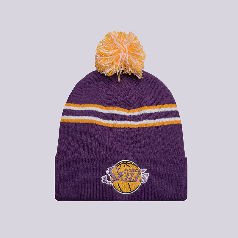 фиолетовая шапка Skills Los Angeles Los Angeles-purple - цена, описание, фото 1